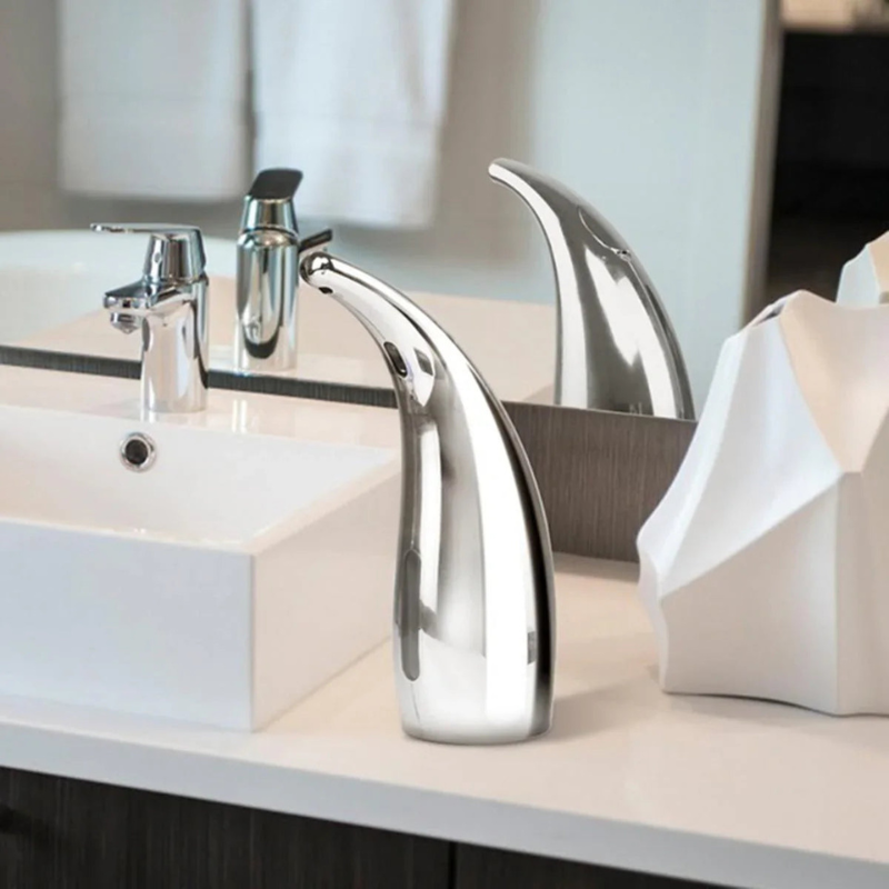 Automatic Touchless Soap Dispenser Motion Sensor Pump Daily Hygiene Countertop Device