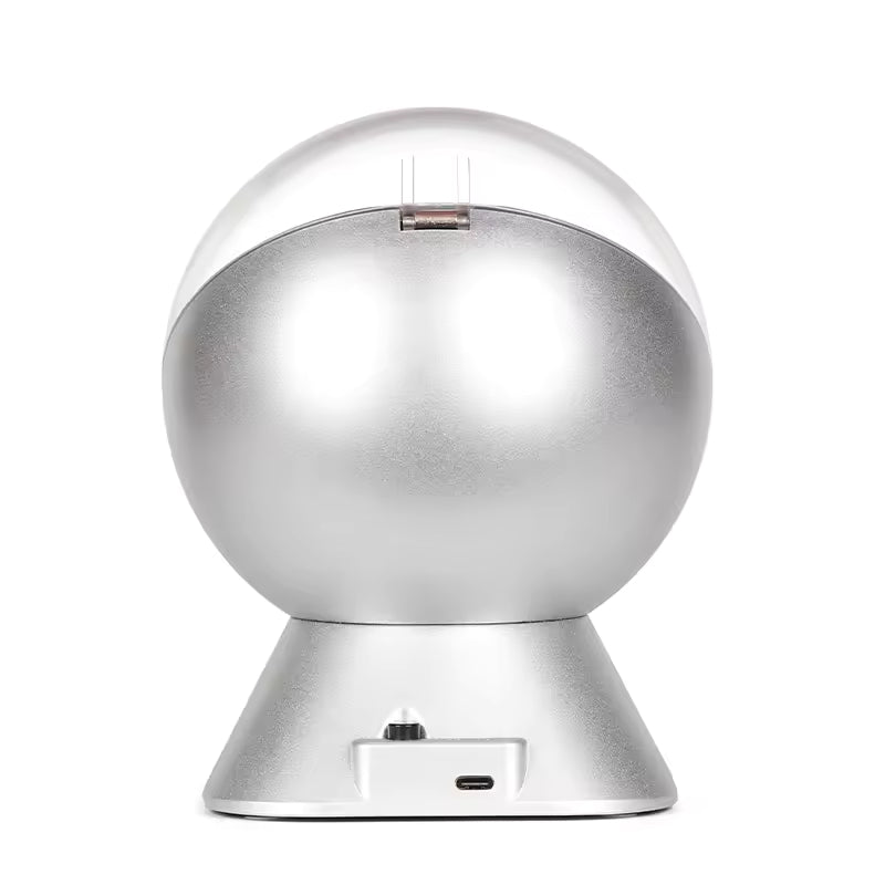 Automatic Watch Winder LED Display Case Quiet Motor Continuous Rotation Transparent Cover