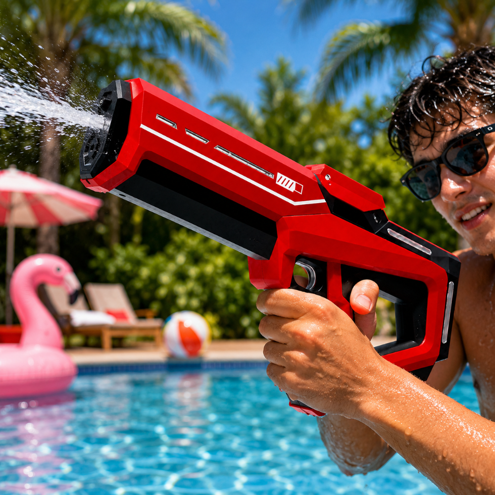 Automatic Water Blaster with Large Tank for Outdoor Play