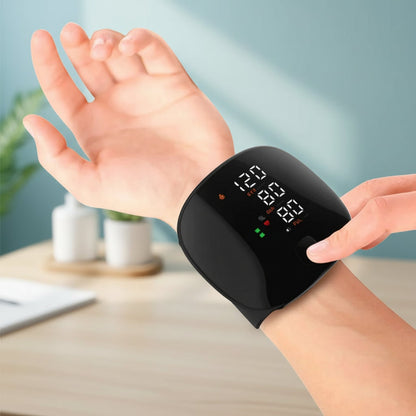 Automatic Wrist Blood Pressure Monitor with USB Rechargeable Battery