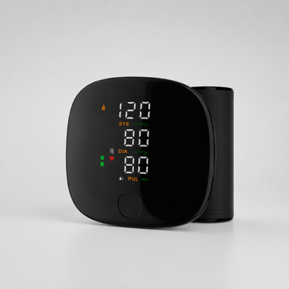 Automatic Wrist Blood Pressure Monitor with USB Rechargeable Battery