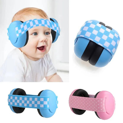 Baby Noise Cancelling Ear Muffs Adjustable Hearing Protection for Infants