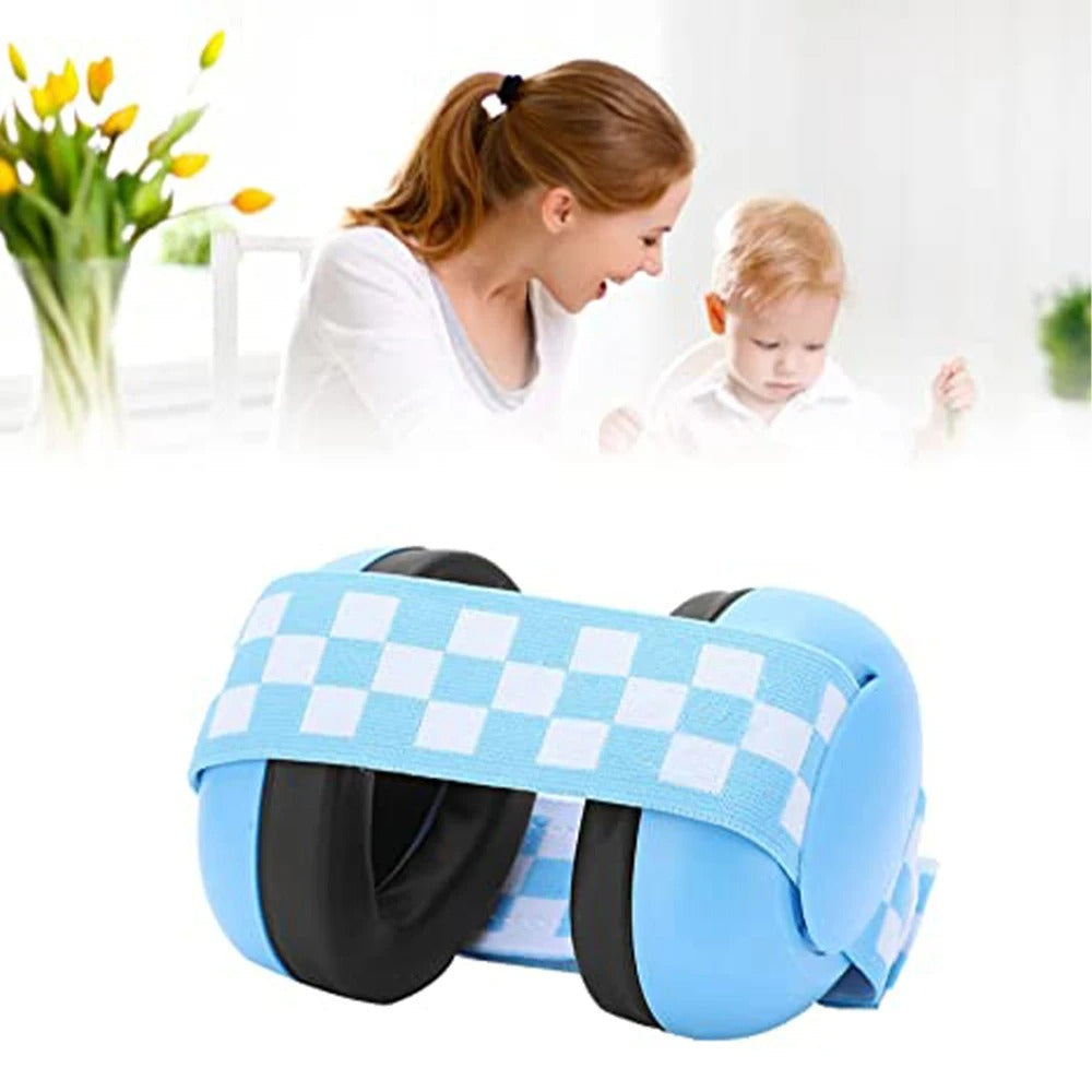 Baby Noise Cancelling Ear Muffs Adjustable Hearing Protection for Infants