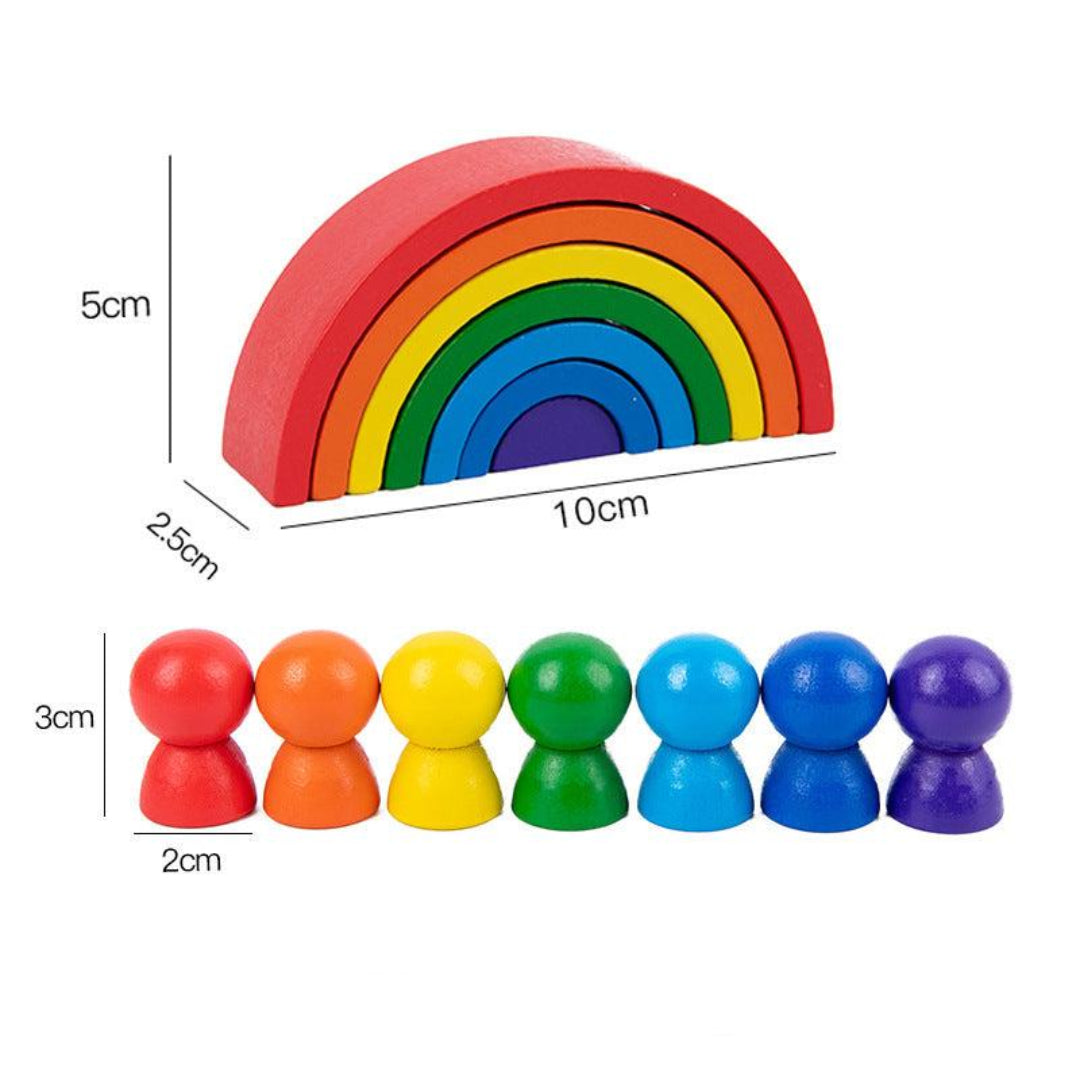 Baby Soft Stacking Blocks Teething Sensory Building Toys for Motor Skills Development