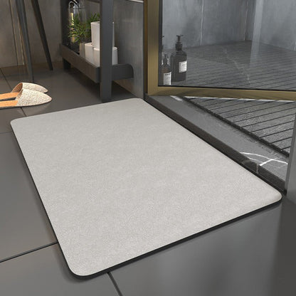 Bathroom Anti Slip Bath Mat Quick Dry Machine Washable Modern Floor Rug