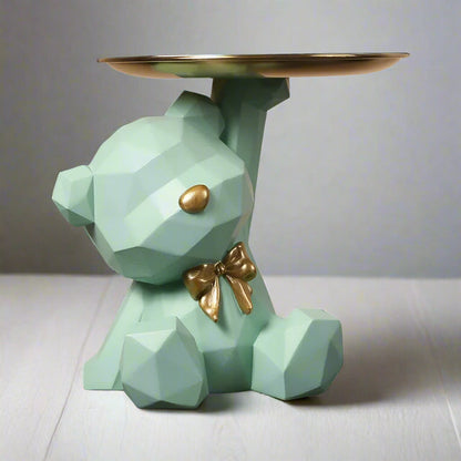Bear Key Holder Decorative Desk Entryway Organizer