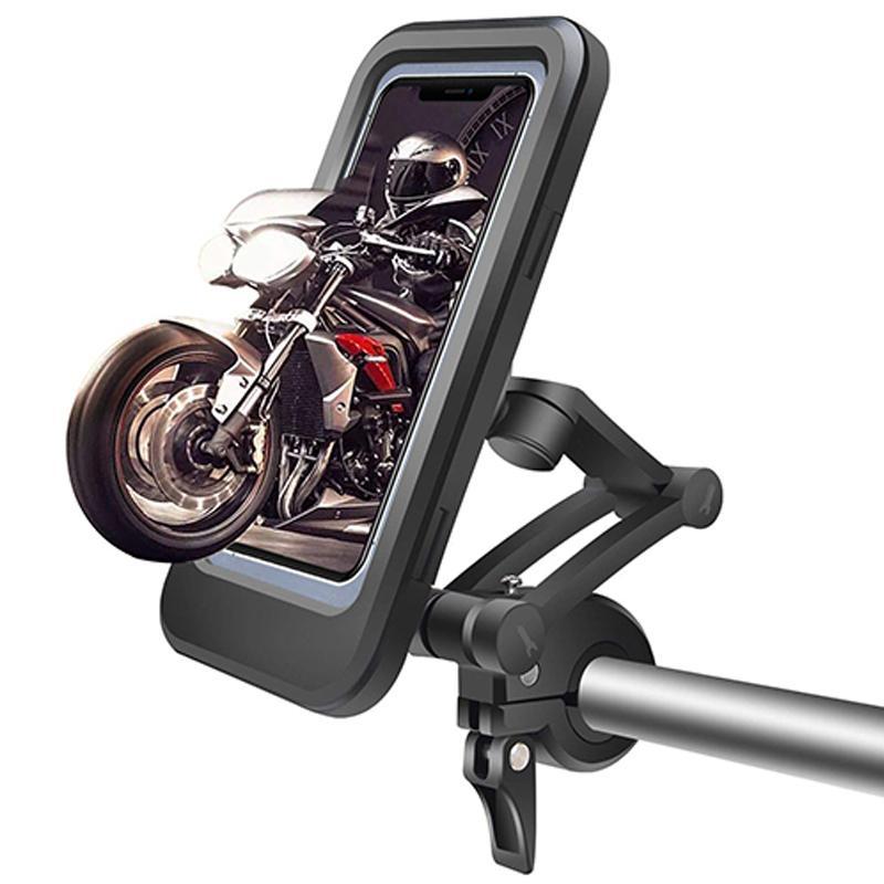 Bicycle Phone Holder Powerbank Waterproof Handlebar Mount Charger