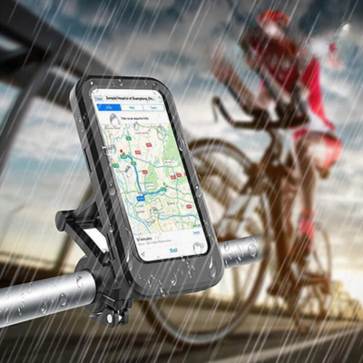 Bicycle Phone Holder Powerbank Waterproof Handlebar Mount Charger