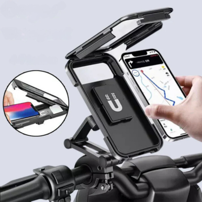 Bicycle Phone Holder Powerbank Waterproof Handlebar Mount Charger