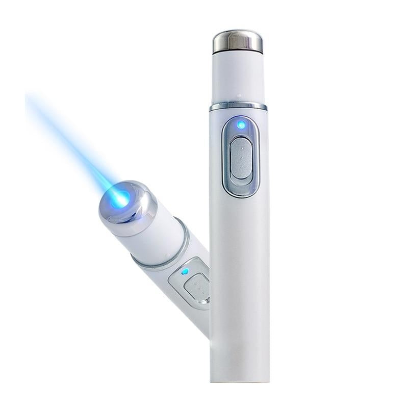 Blue Light Laser Skin Pen for Targeted Spot and Blemish Appearance Care