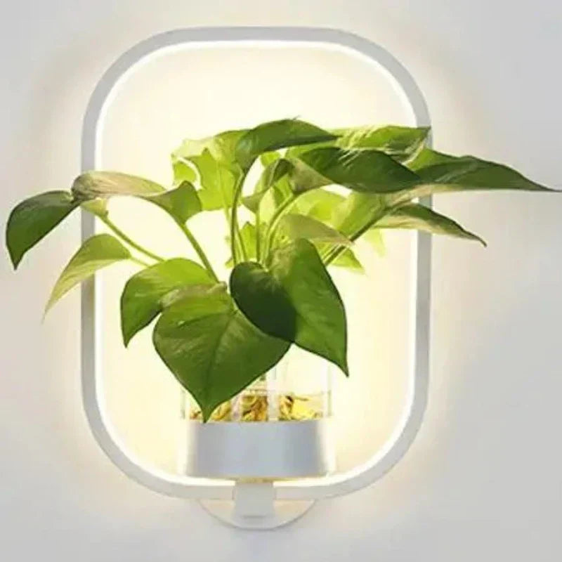 Botanical Wall Light with Planter – Modern Wall Lamp for Stylish Indoor Lighting