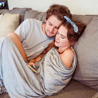 Åndbart køletæppe til personer, der har det varmt om natten, og sommernætter