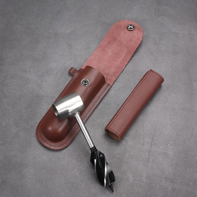 Bushcraft Hand Auger Drill Survival Wood Boring Tool Camping Outdoor Gear