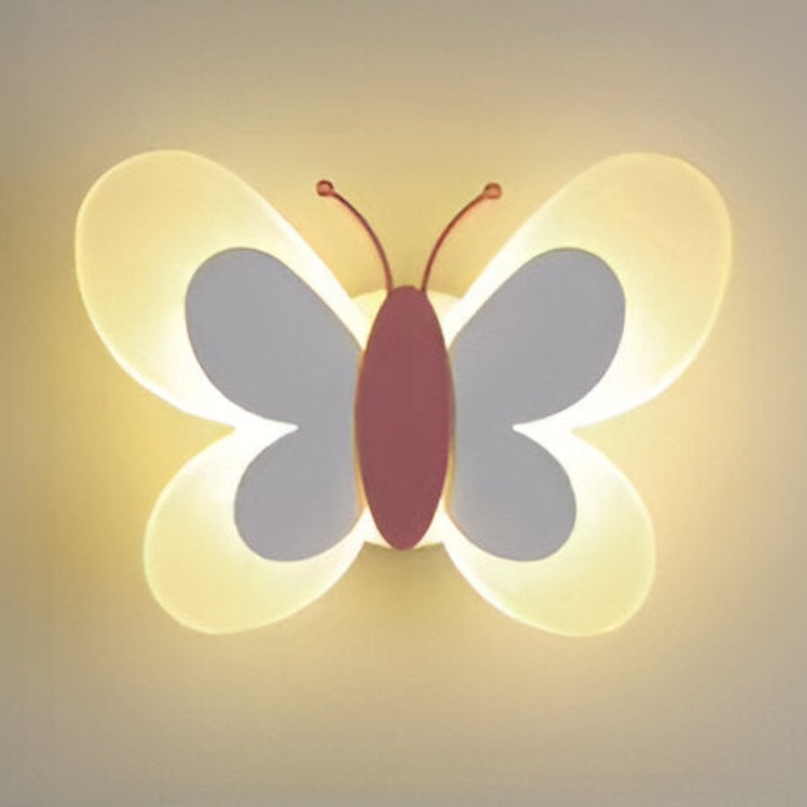 Butterfly LED Wall Light Kids Bedroom Playroom Decorative Lighting