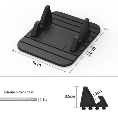 Car Phone Dashboard Holder Anti Slip Silicone Compact Stand GPS Mount