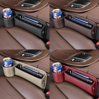 Car Seat Gap Organizer Storage Pocket Multi Pocket Car Seat Organizer Console Side Storage