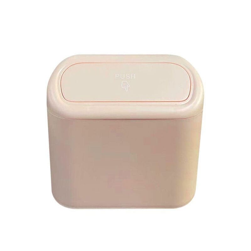 Car Trash Can Compact Waterproof Vehicle Waste Bin Organizer