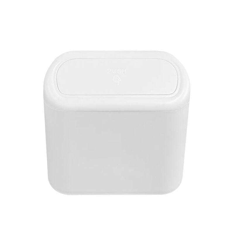 Car Trash Can Compact Waterproof Vehicle Waste Bin Organizer