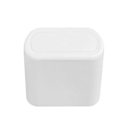 Car Trash Can Compact Waterproof Vehicle Waste Bin Organizer