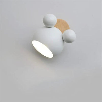 Cartoon Kids Wall Lamp Decorative Nursery Wall Light for Bedroom Playroom