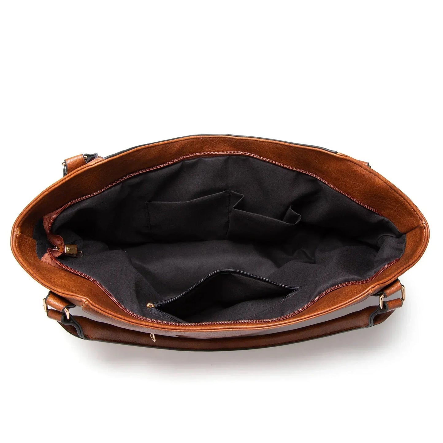 Casual Crossbody Shoulder Bag with Zipper Pockets Adjustable Strap Everyday Handbag