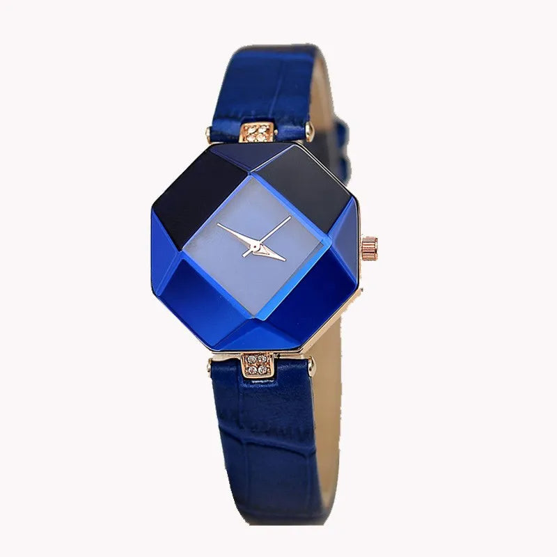 Casual Women's Watch Adjustable Strap Vibrant Dial Design Hardlex Glass Durable Wristwatch
