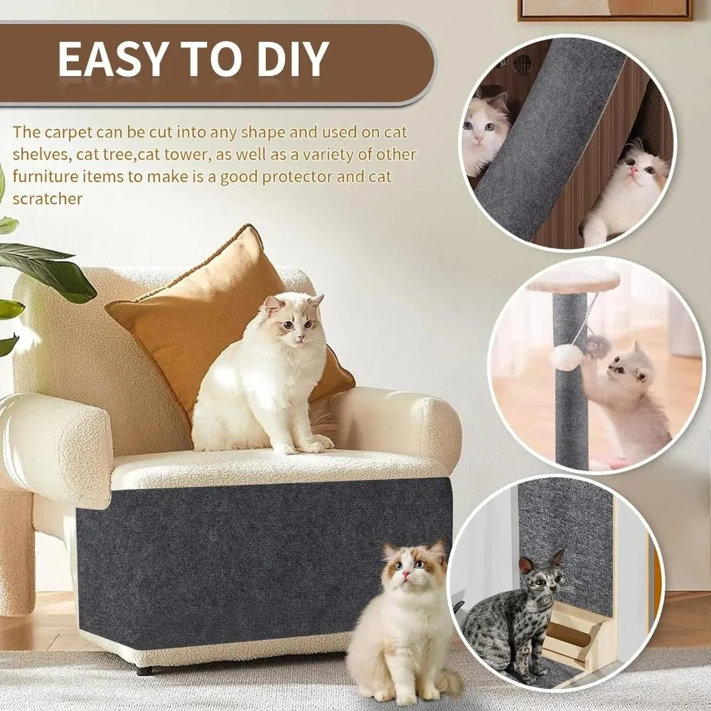 Cat Scratch Protection Sheets Trim To Fit Furniture Sofa Chair Panels