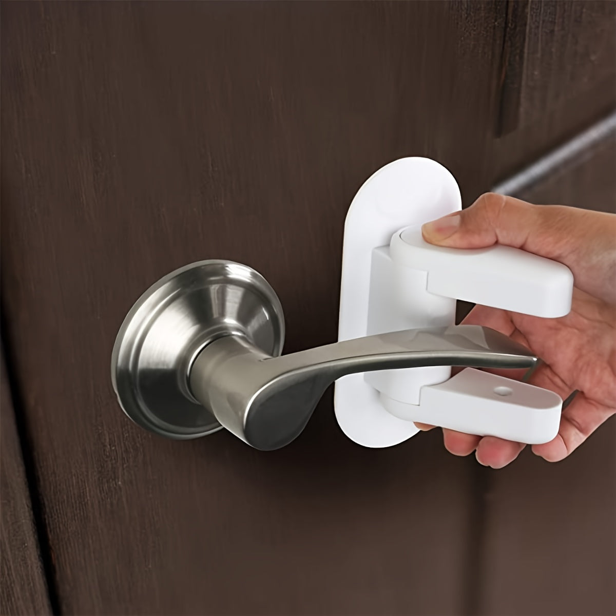 Child Safety Door Handle Lock Baby Proof Door Lever Lock for Home Childproof Safety Protection