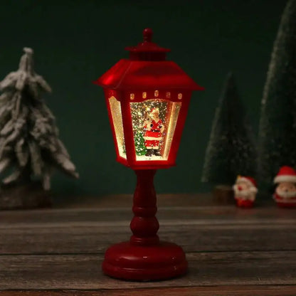 Christmas Table Lamp with Music LED Festive Decorative Holiday Light