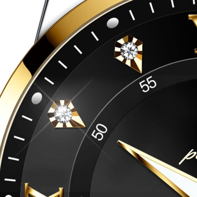 Classic Men’s Watch – Elegant Quartz Stainless Steel Wristwatch