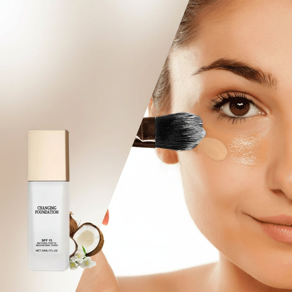 Μέικ απ βάσης που αλλάζει χρώμα με SPF