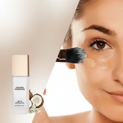 Μέικ απ βάσης που αλλάζει χρώμα με SPF