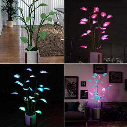 Color Changing LED Plant Table Lamp Decorative Ambient Mood Light