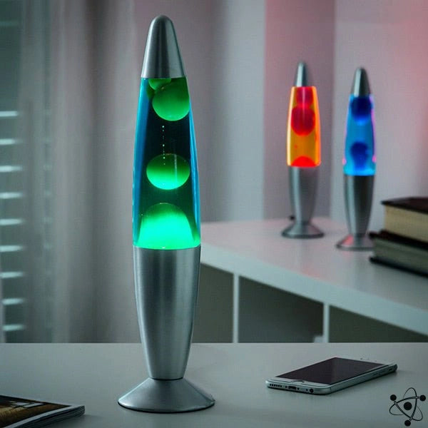 Color Changing Lava Lamp LED Modern Desk Lamp Ambient Mood Lighting