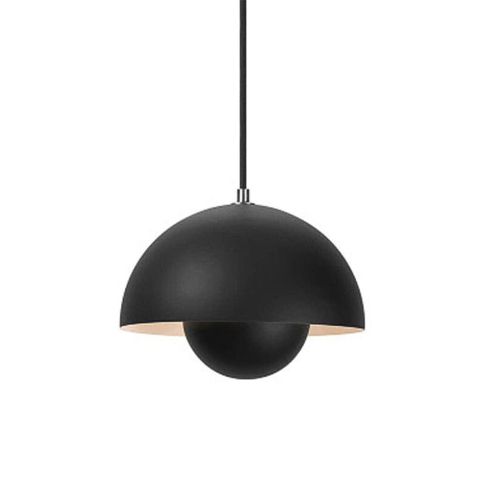 Colourful Half Moon Pendant Light Adjustable Hanging Ceiling Fixture