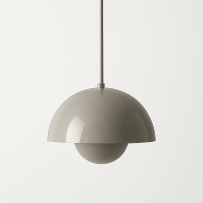 Colourful Half Moon Pendant Light Adjustable Hanging Ceiling Fixture