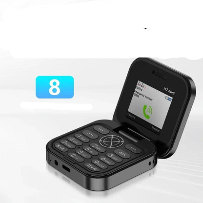 Compact Flip Phone Dual SIM Portable Mobile Device