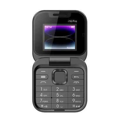 Compact Flip Phone Dual SIM Portable Mobile Device