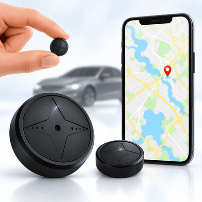 Συμπαγής εντοπιστής οχήματος GPS, εντοπισμός τοποθεσίας σε πραγματικό χρόνο, USB, επαναφορτιζόμενος, μαγνητικός