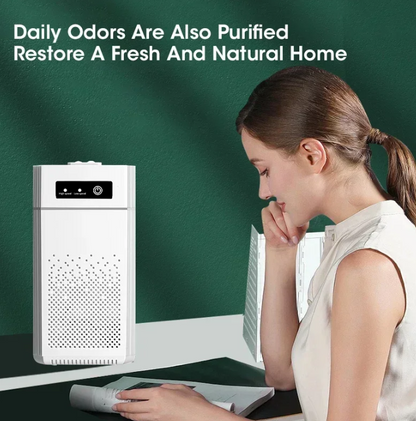 Compact HEPA Air Purifier Home Room Desktop Filtration System