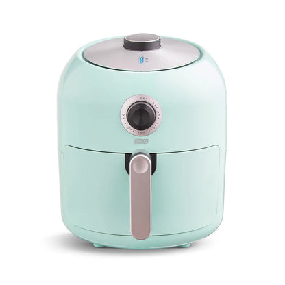 Compact Single Serve Air Fryer Small Basket Oil Free Cooker
