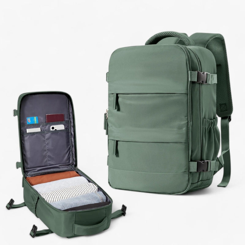 Compact Travel Backpack Large Capacity Lightweight Backpack with Padded Shoulder Straps