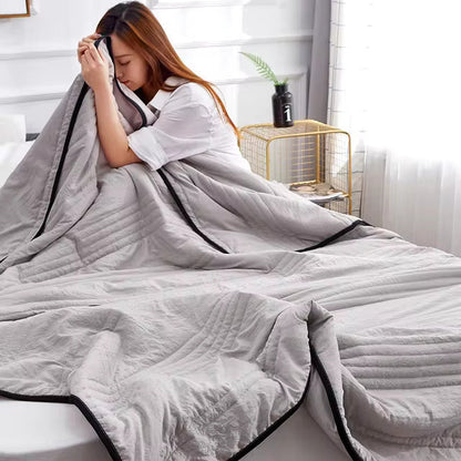 Coperta rinfrescante per dormire nelle notti calde, biancheria da letto leggera