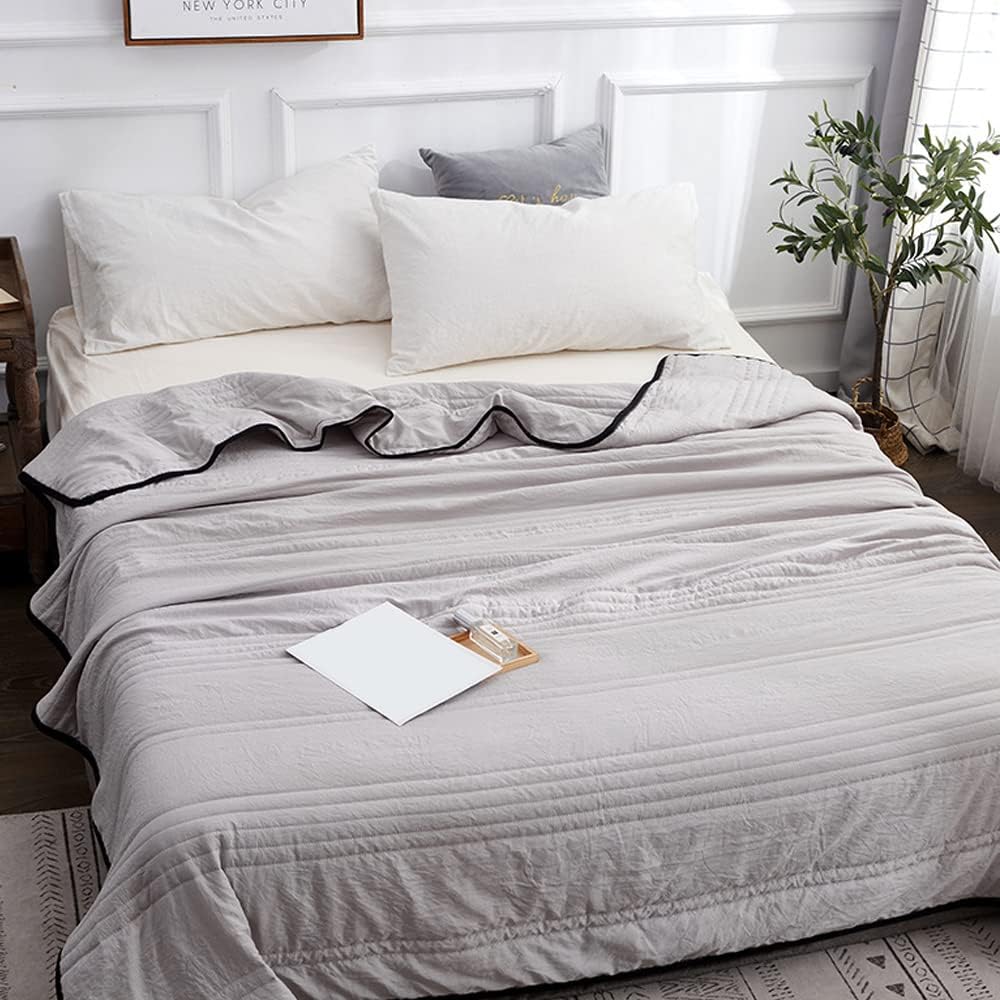 Coperta rinfrescante per dormire nelle notti calde, biancheria da letto leggera