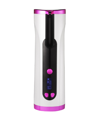 Cordless Automatic Hair Curler Rechargeable Ceramic Curling Iron