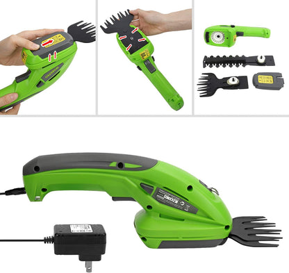 Cordless Lawn Trimmer Rechargeable Grass Edger Lightweight Adjustable Handle