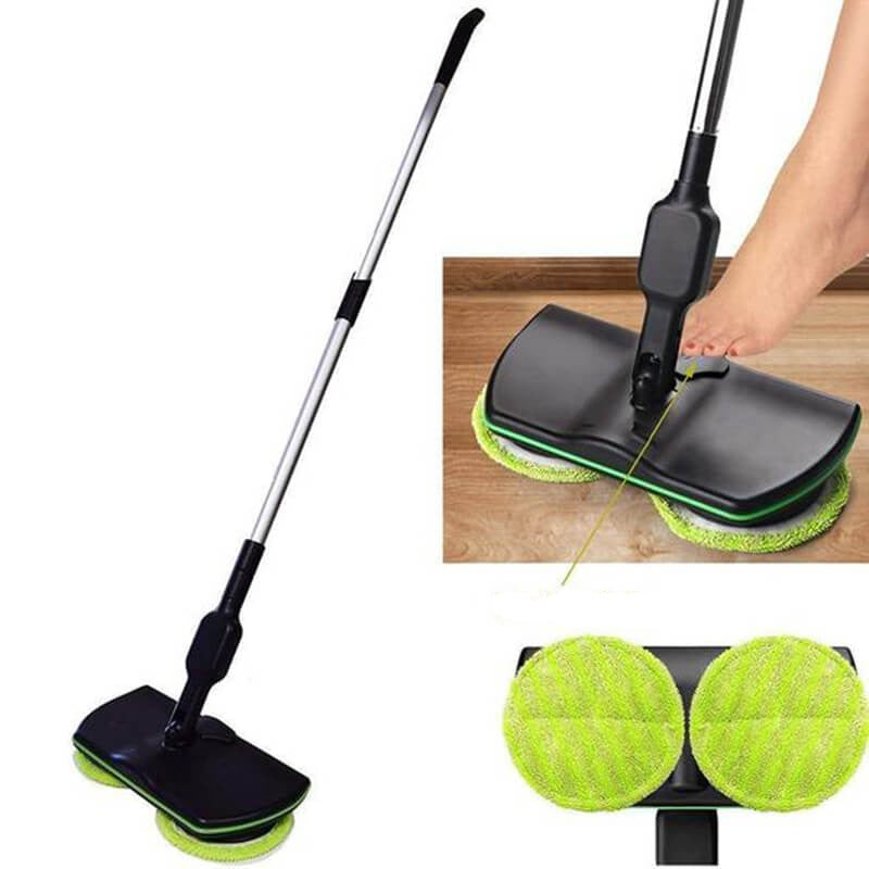 Cordless Rechargeable Electric Spin Mop – Wireless Floor Cleaning & Polishing Mop
