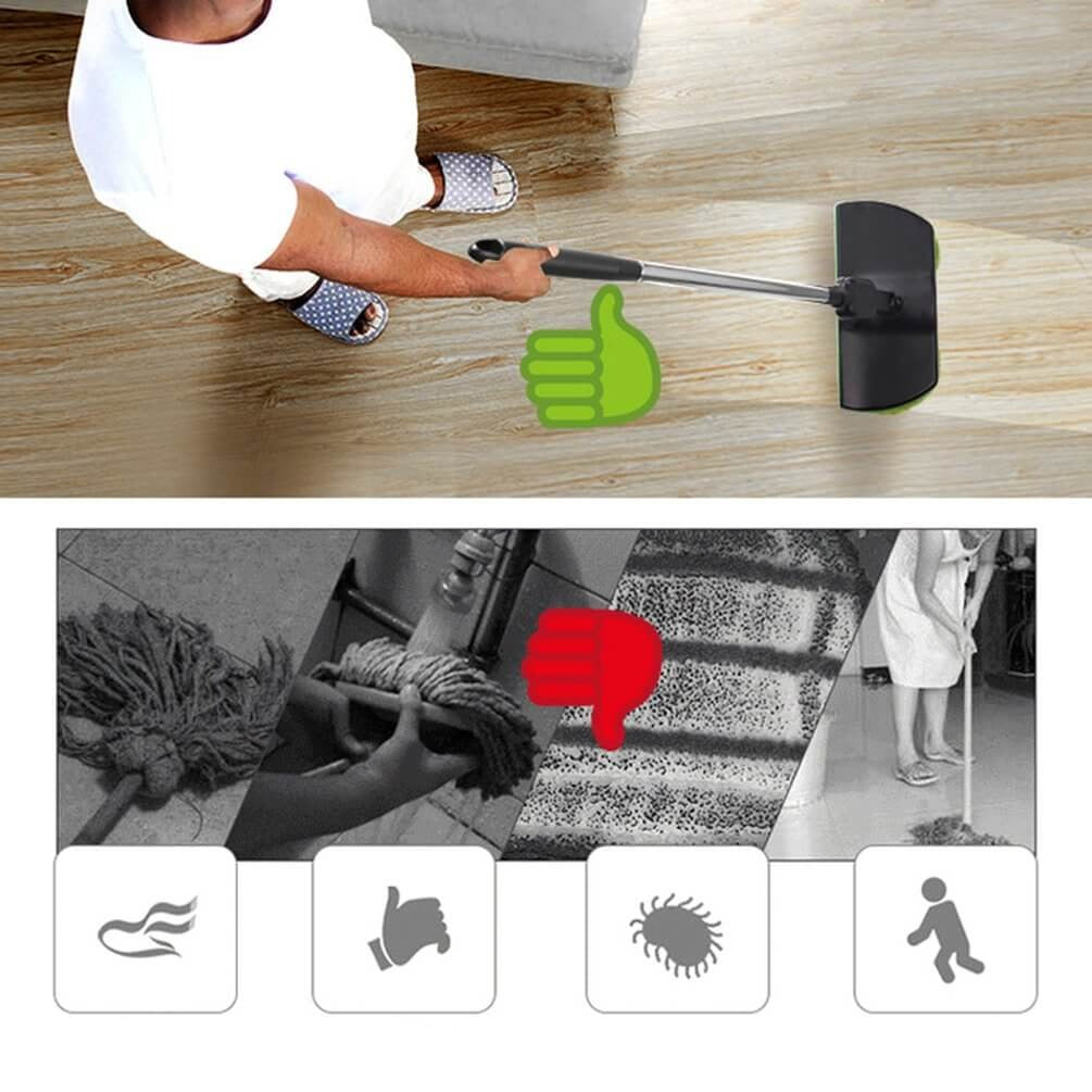 Cordless Rechargeable Electric Spin Mop – Wireless Floor Cleaning & Polishing Mop