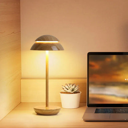 Cordless Rechargeable Table Lamp Modern Dimmable LED Bedside Lamp with 4000mAh Battery Warm Light