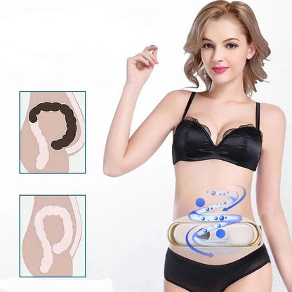 Cordless Waist Massage Belt Adjustable Vibration Heat Shaping Support